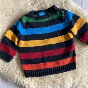 Colorful Striped Sweater